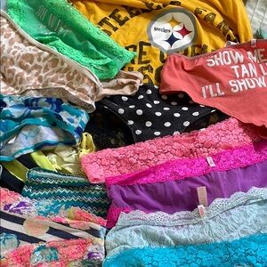 PINK should size medium Turquoise Lace Panties